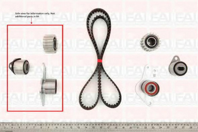FAI AUTOPARTS tbk217 -  Комплект ремня ГРМ